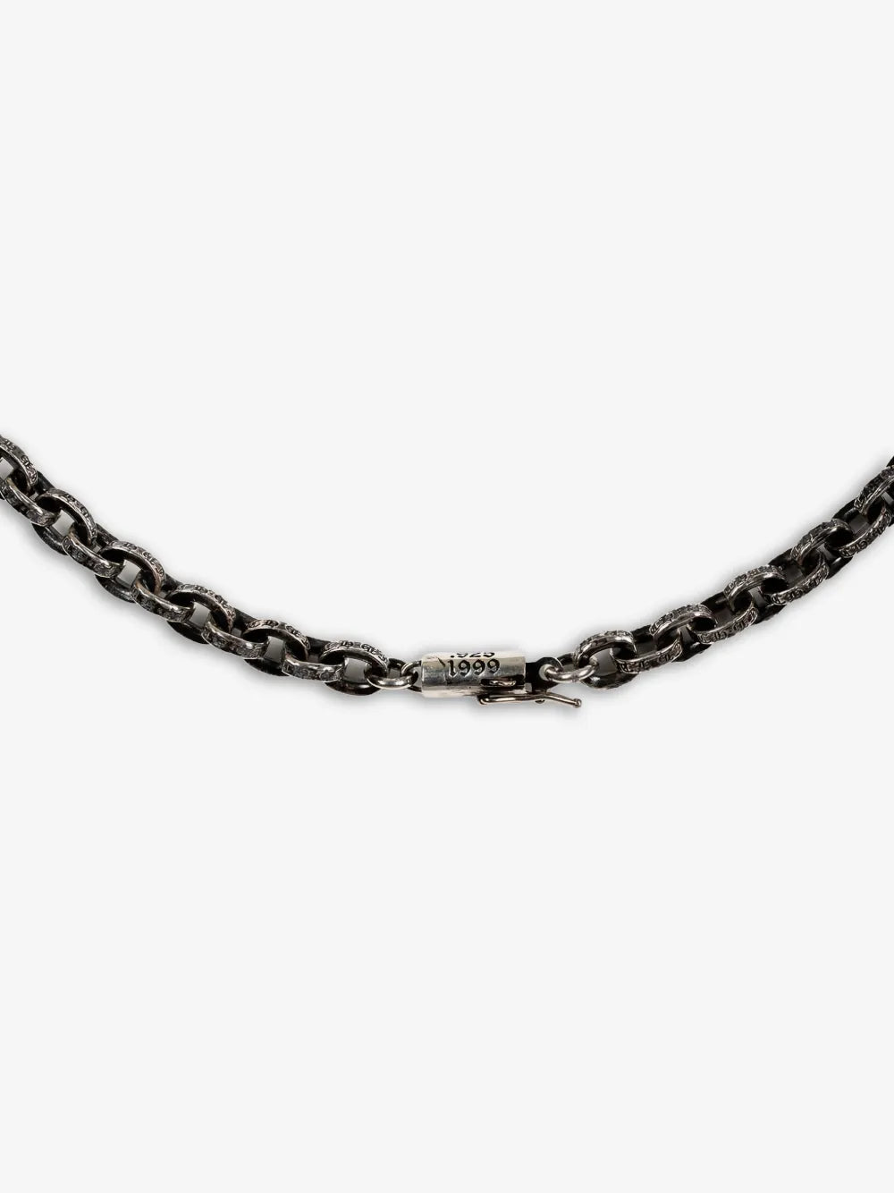 クロム ハーツ シルバー ペーパー チェーン ネックレス 30インチ（約76cm）